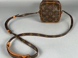 Sac à bandoulière Louis Vuitton en marron et orange