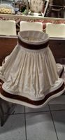 Pied de lampe peint (à refixer) et petit meuble Art Déco en … (photo 3)
