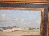 a picture of a painting on the wall of a room
