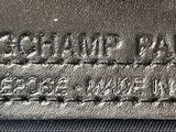 an image of a close up of a bag with a label on it