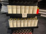 a display of candles on a shelf in a store