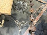 a table that has a lot of tools on it