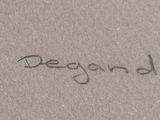 the writing is written on the surface of a piece of paper