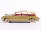 a toy car with a surfboard on top of it