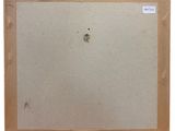 an old picture of a piece of paper with a hole in the middle of it