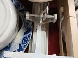 a picture of a kitchen sink with a bowl and a pan in it