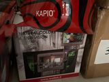 many boxes of items on the shelf in the store