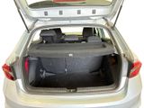 a trunk of a car with the trunk open