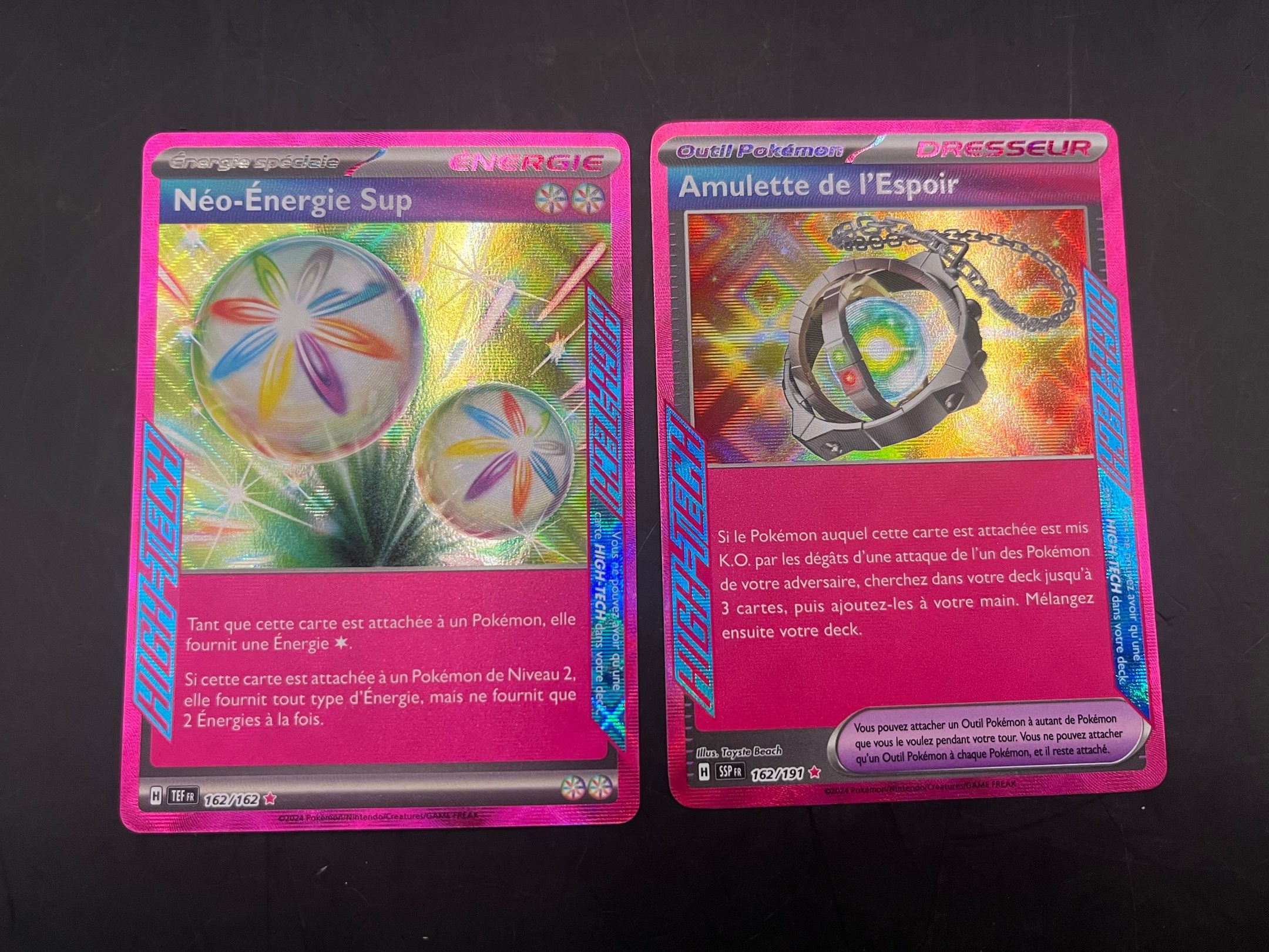 Lot de 2 cartes High-Tech