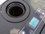 a close up of a control panel on a motorcycle