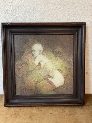 SISKOV XXe Portrait d'une femme endormie