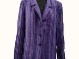 purple striped blazer jacket on a mannequin mannequin mannequin mannequin mannequin mannequin mannequin mannequin mann