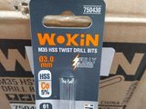 wokin twist drill bits for sale in a box