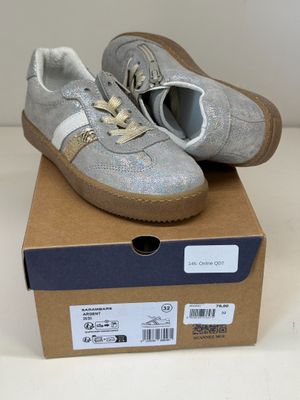 Paire DE Chaussures Enfant Bopy Sarambare Taille 32 Argent -…