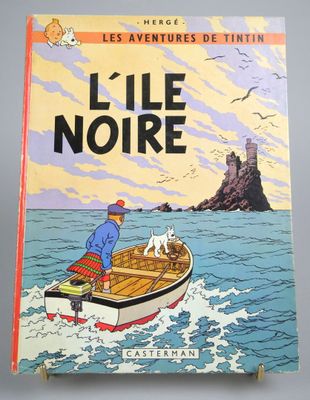 HERGÉ. Les Aventures de Tintin, L'Ile Noire.