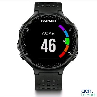 a close up of a smart watch on a white surface