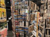 many cards on display in a store with a lot of them