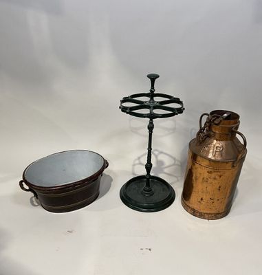 three different types of vases on a white table