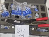 a case with some tools inside of it on a table