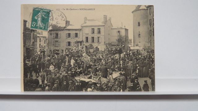 Bourganeuf : La Mi-Carême (Malivert 157). TBE. Rare