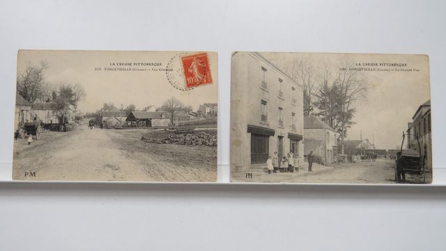 Forgevieille : Lot de 2cpa : Vue générale (PM 1579). Petits défau...