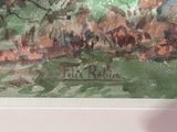 a picture of a picture of a painting on the wall