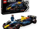 the lego speed car is in the box with the driver