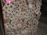 a pile of cement blocks stacked on top of each other