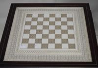 Table à jeu d'échecs anglaise en bois façon acajou, le plate… (photo 4)