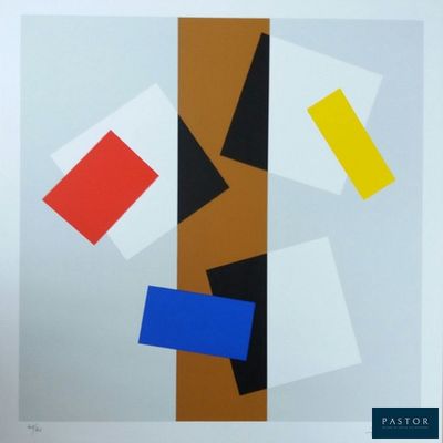 une image représentant un tableau composé de carrés et de rectangles sur fond blanc