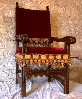 Fauteuil de style Henri II - Photo 1