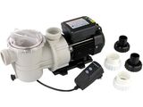 an image of a water pump with a pump head and accessories