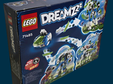 a box of legos with a picture of a space ship
