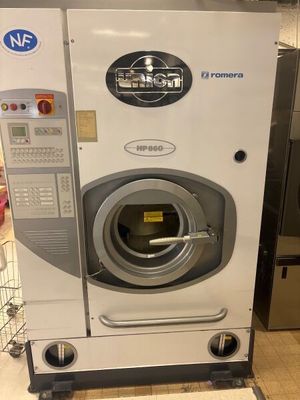 an image of a washing machine in a store