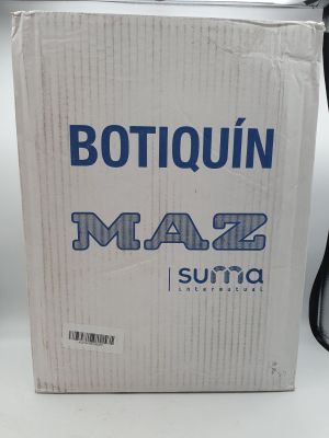 a box that is sitting on a table with a pair of scissors