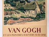 an image of a poster advertising an exhibition of van gogh ' s paintings