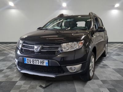 a picture of a black suv parked in a garage