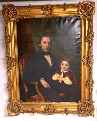 SOPHIE RUDE Peintre Dijonnaise (1797-1867) Importante huile …