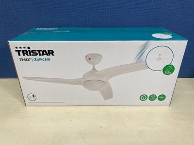 TRISTAR VE-5817 Ventilateur de plafond 132cm avec éclairage … - Photo 1
