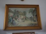 une image d'un tableau accroché au mur d'une pièce