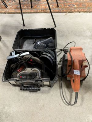 Rabot électrique WURTH type EH 4 - Photo 1