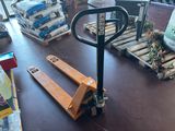 a pallet that is sitting on a table in a store