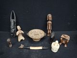 a lot of different items that are sitting on a table