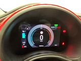 a close up of a dashboard with a digital display on it