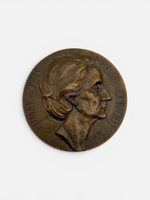 Edmée de la ROCHEFOUCAULD Médaille en bronze