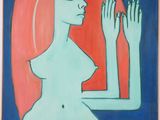 une image d'une peinture représentant une femme aux cheveux roux