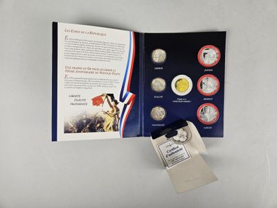 a close up of a book with a keychain on it