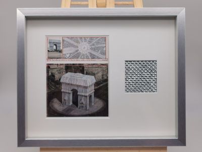 Christo Jeanne Claude - Arc triomphe Empaquet (emballé)