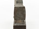 an image of a metal object on a white background