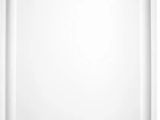 a white portable air conditioner on a white background